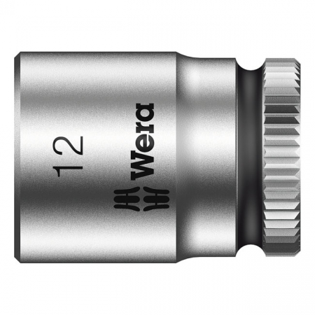 WERA ZYKLOP 1/4" SOCKET - METRIC 12.0