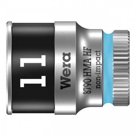 WERA ZYKLOP 1/4" SOCKET WITH HOLDING FUNCTION - METRIC 11.0