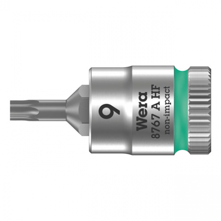 WERA ZYKLOP 1/4" TORXÂ® SOCKET BIT WITH HOLDING FUNCTION