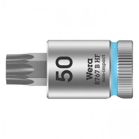 WERA ZYKLOP 3/8" TORXÂ® SOCKET BIT TX50 WITH HOLDING FUNCTION