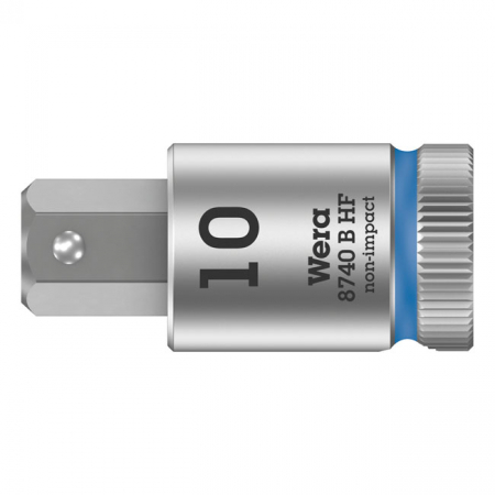 WERA ZYKLOP 3/8" HEX SOCKET BIT WITH HOLDING FUNCTION METRIC