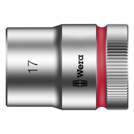 WERA ZYKLOP 1/2" SOCKET - METRIC 17.0