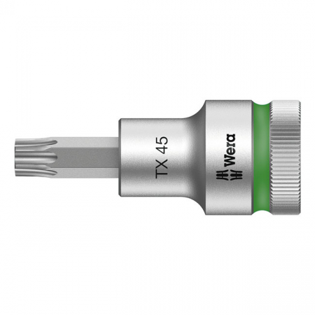 WERA ZYKLOP 1/2" TORXÂ® SOCKET BIT WITH HOLDING FUNCTION