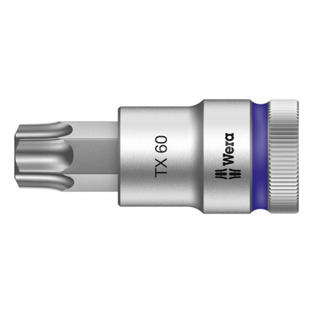 WERA ZYKLOP 1/2" TORXÂ® SOCKET BIT WITH HOLDING FUNCTION