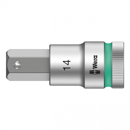 WERA ZYKLOP 1/2" HEX SOCKET BIT WITH HOLDING FUNCTION