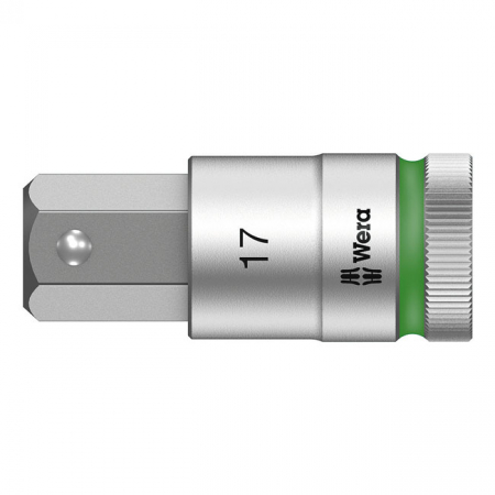 WERA ZYKLOP 1/2" HEX SOCKET BIT WITH HOLDING FUNCTION