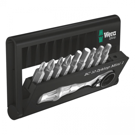 WERA BIT-CHECK 10 PCS. ZYKLOP MINI 1