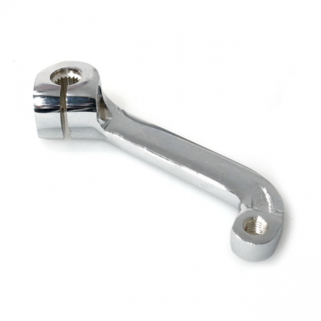 SHIFTER ARM, ON TRANSMISSION. CHROME