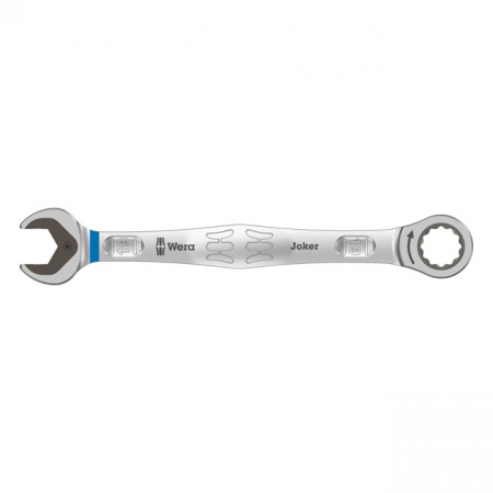 WERA RATCHETING WRENCH OPEN/ BOX END 19MM JOKER - METRIC