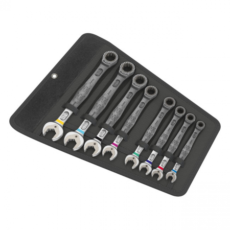 WERA RATCHETING WRENCH SET JOKER OPEN/ BOX END - US SIZES