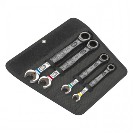 WERA RATCHETING WRENCH SET JOKER OPEN/ BOX END - METRIC