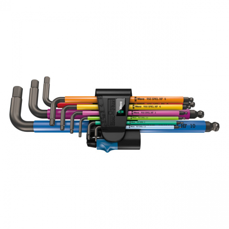 WERA HEX KEY SET MULTICOLOR - METRIC