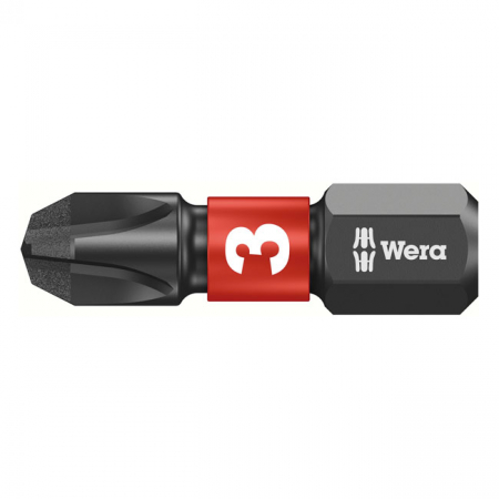 WERA 1/4" BIT FOR PHILLIPS SCREWS IMPAKTOR PH3