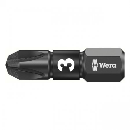 WERA 1/4" BIT FOR POZIDRIV SCREWS IMPAKTOR PZ3