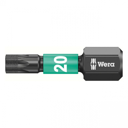 WERA 1/4" BIT FOR TORXÂ® SCREWS IMPAKTOR TX20