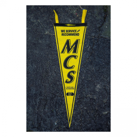 MCS ORIGINAL PENNANT YELLOW/BLACK