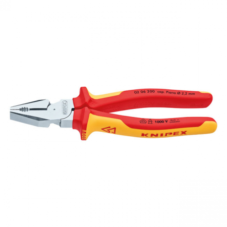 KNIPEX HIGH LEVERAGE COMBINATION PLIERS 200MM VDE