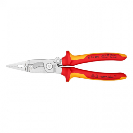 KNIPEX ELECTRICAL INSTALLATION PLIERS 200MM VDE