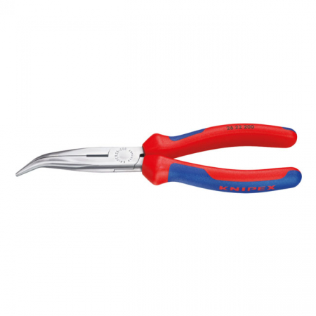 KNIPEX SNIPE NOSE PLIERS WITH SIDE CUTTER 200MM