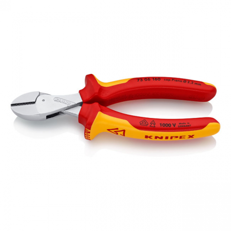 KNIPEX DIAGONAL CUTTER X-CUT 160MM VDE