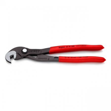 KNIPEX MULIPLE SLIP JOINT SPANNER RAPTOR 250MM