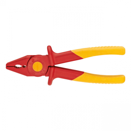 KNIPEX FLAT NOSE PLIERS PLASTIC VDE