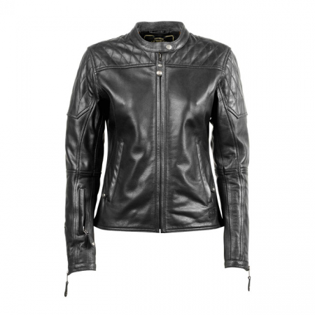 RSD TRINITY LEATHER JACKET BLACK