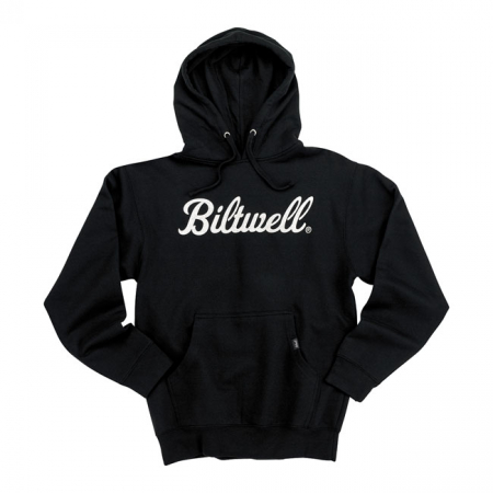 BILTWELL PULLOVER HOODIE SCRIPT BLACK