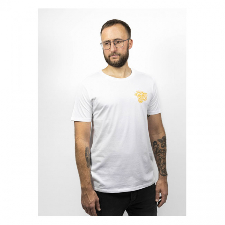 JOHN DOE T-SHIRT TIGER WHITE