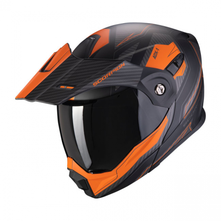 SCORPION ADX-1 TUCSON HELMET MATTE BLACK/ORANGE