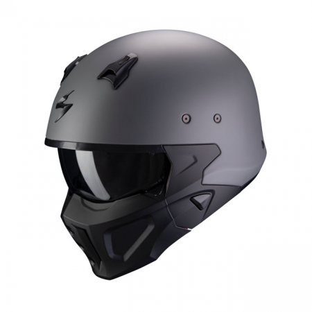 SCORPION COVERT-X SOLID HELMET MATTE CEMENT GREY