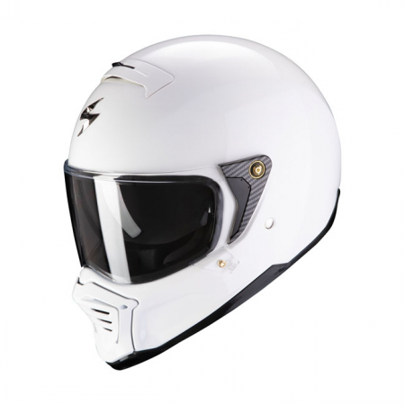 SCORPION EXO-HX1 SOLID HELMET WHITE