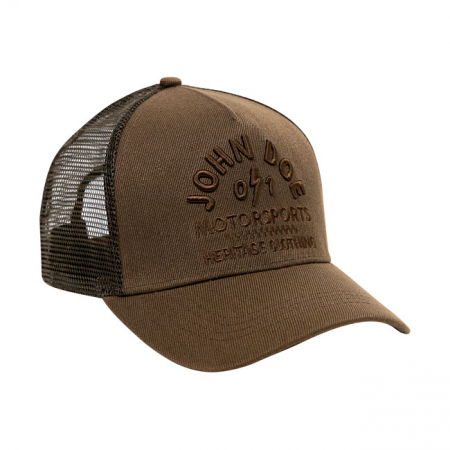 JOHN DOE TRUCKER CAP HERITAGE BROWN