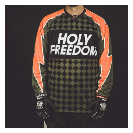 HOLY FREEDOM DIECI DIRTY JERSEY OLIVE/ORANGE