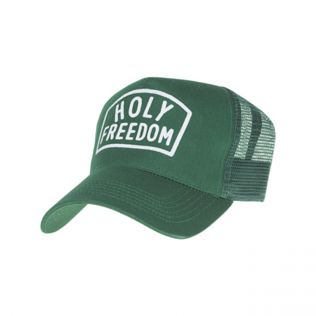 HOLY FREEDOM BOSTON TRUCKER CAP GREEN