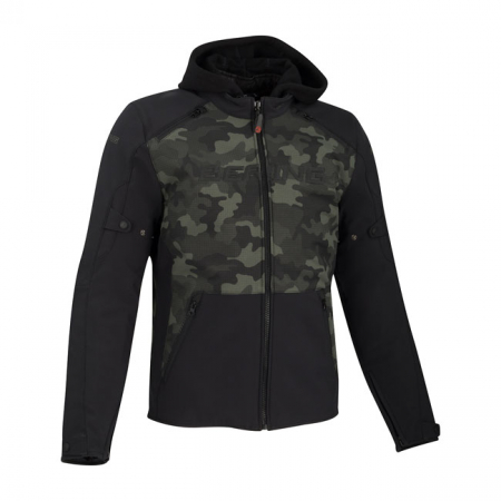 BERING DRIFT JACKET BLACK/CAMO