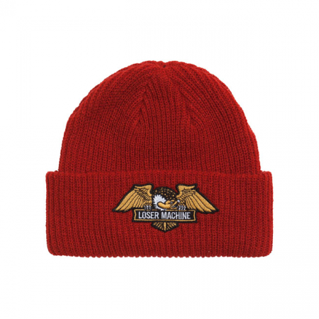 LOSER MACHINE FRANK BEANIE, RED