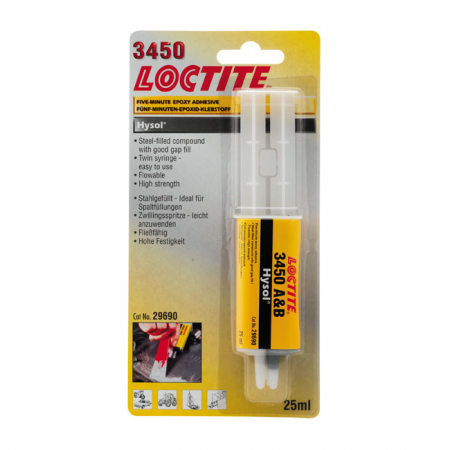 LOCTITE 3450,2-COMPONENT GLUE STEEL 25CC