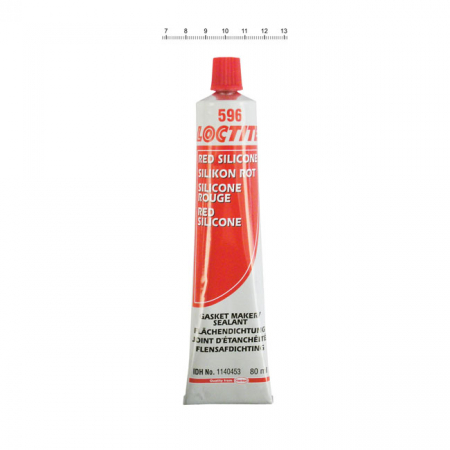 LOCTITE 596 RED SILICONE, 80CC TUBE