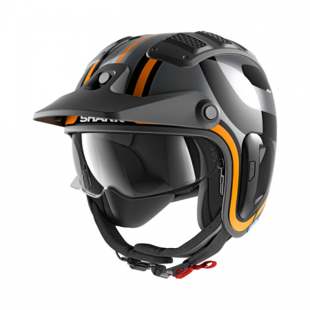 SHARK X-DRAK 2 THRUST-R HELMET BLACK/ORANGE