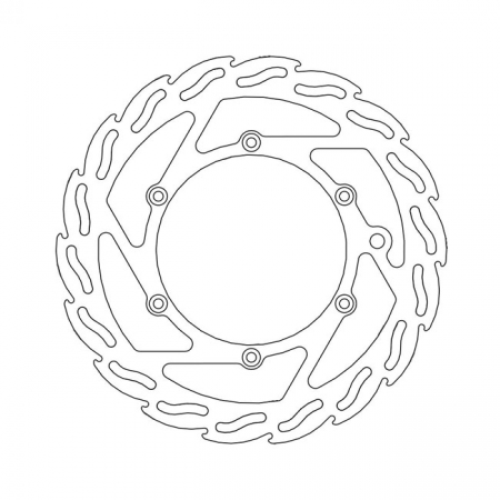 MOTO-MASTER FLAME SERIES FIXED BRAKE ROTOR