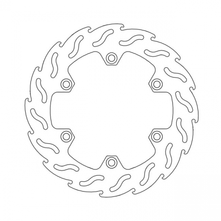 MOTO-MASTER FLAME SERIES FIXED BRAKE ROTOR