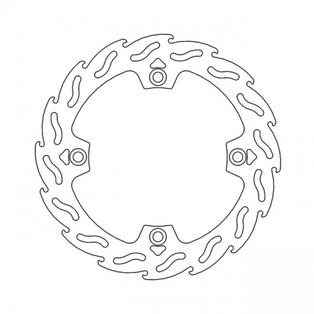 MOTO-MASTER FLAME SERIES FIXED BRAKE ROTOR