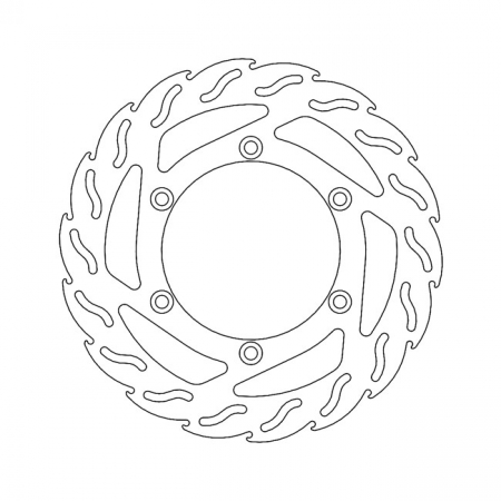 MOTO-MASTER FLAME SERIES FIXED BRAKE ROTOR