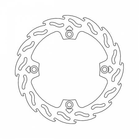 MOTO-MASTER FLAME SERIES FIXED BRAKE ROTOR