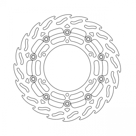 MOTO-MASTER FLAME SERIES FLOATING BRAKE ROTOR