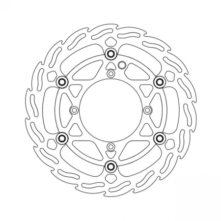 MOTO-MASTER FLAME SERIES FLOATING BRAKE ROTOR