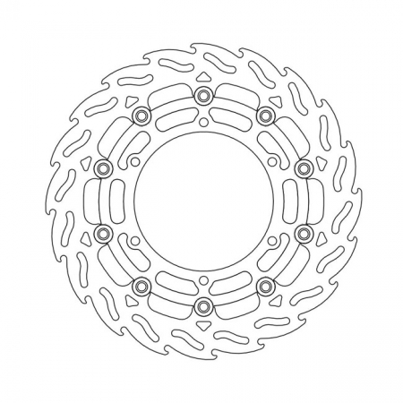 MOTO-MASTER FLAME SERIES FLOATING BRAKE ROTOR