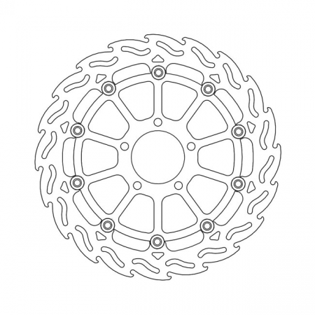 MOTO-MASTER FLAME SERIES FLOATING BRAKE ROTOR