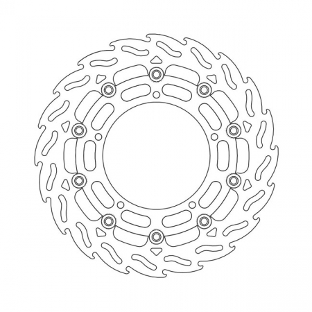 MOTO-MASTER FLAME SERIES FLOATING BRAKE ROTOR